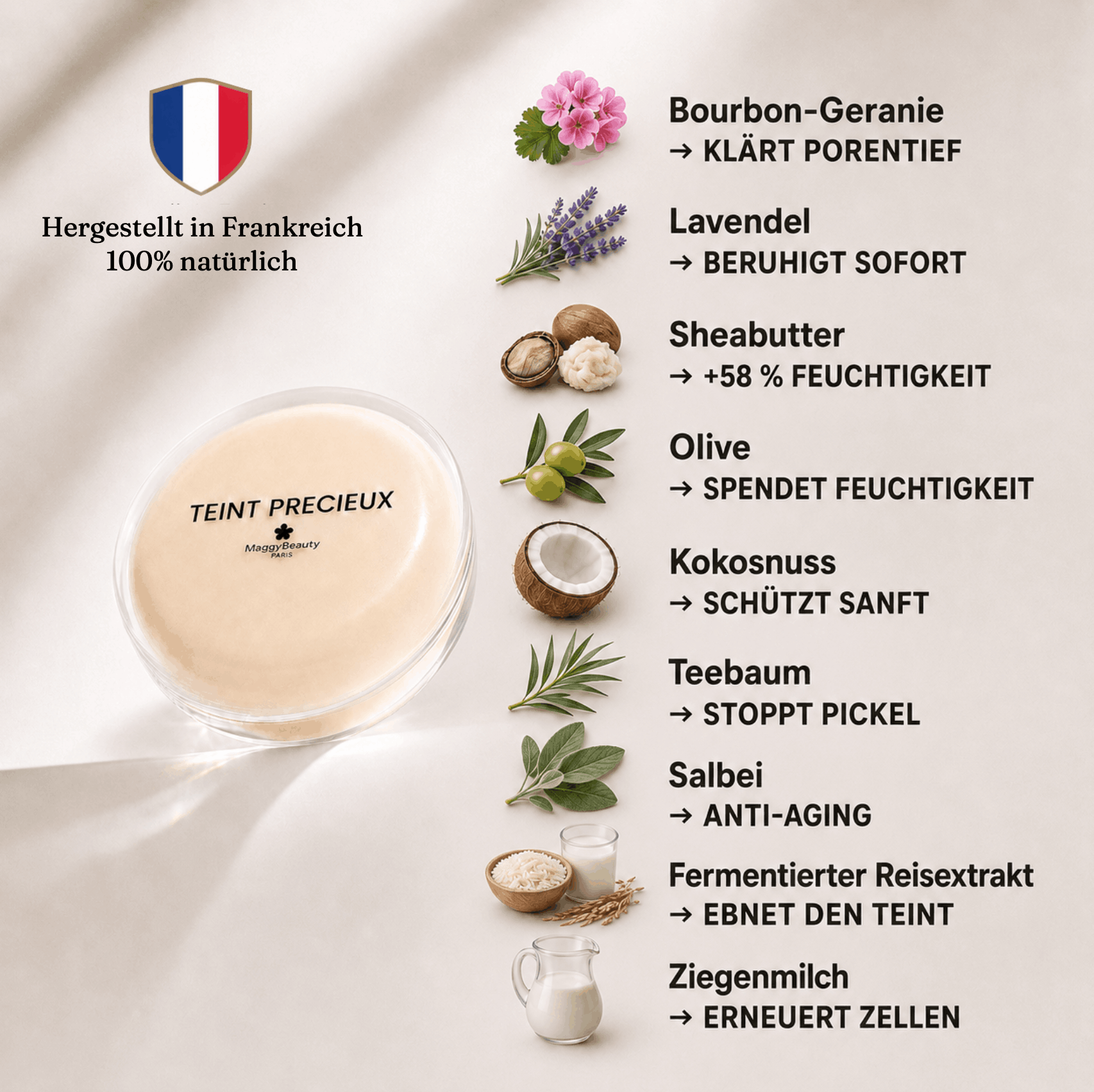 Teint Précieux — Skinimalist Seife