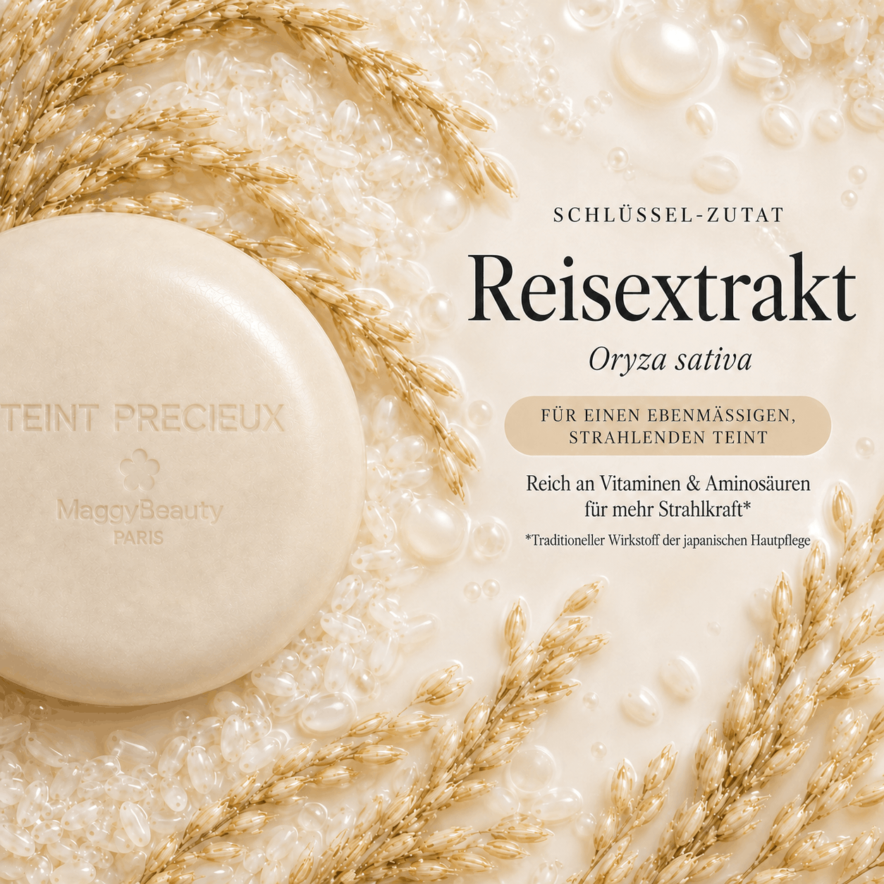Teint Précieux — Die minimalistische Seife, die fünf Skincare-Produkte ersetzt. Skinimalistisch.