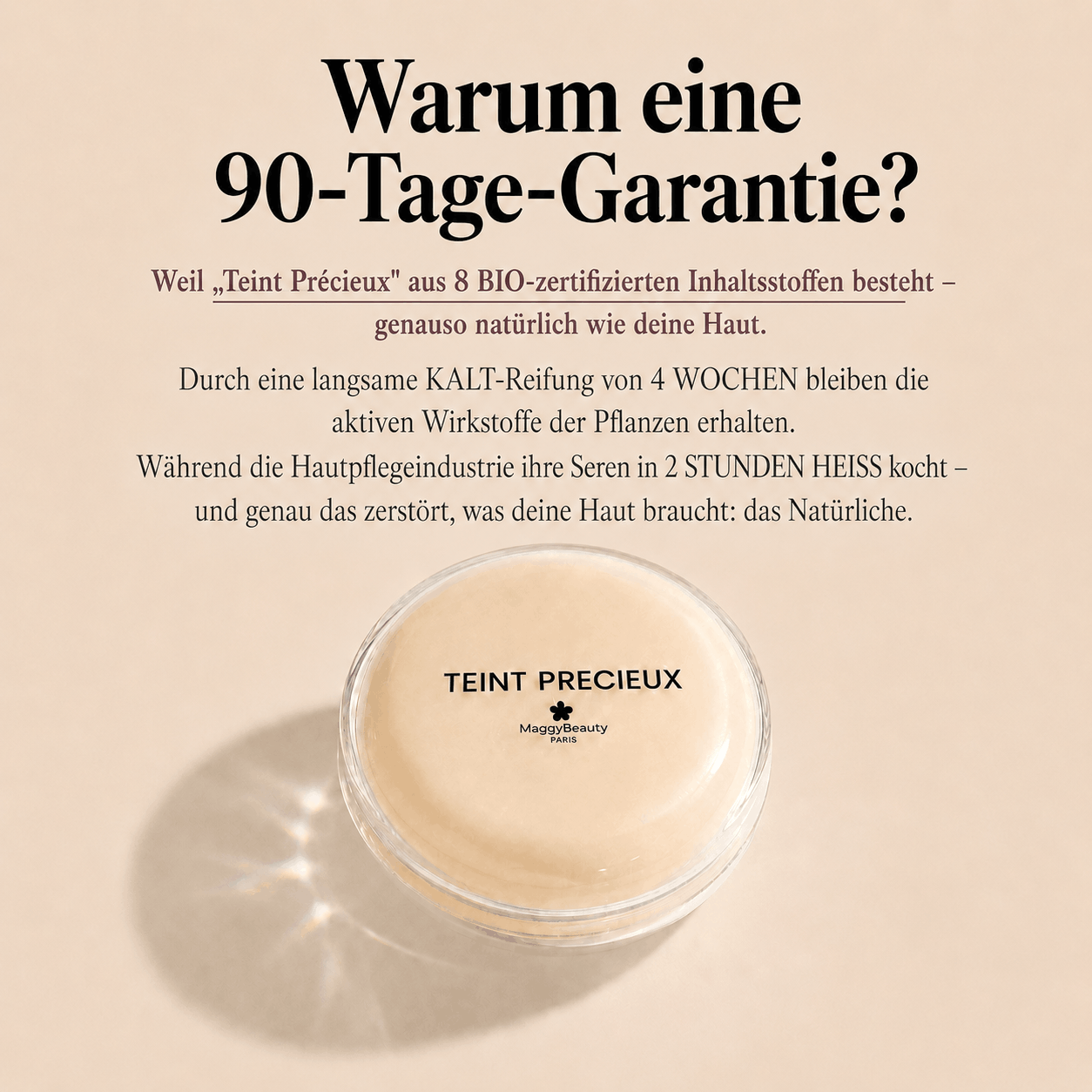 Teint Précieux — Die minimalistische Seife, die fünf Skincare-Produkte ersetzt. Skinimalistisch.