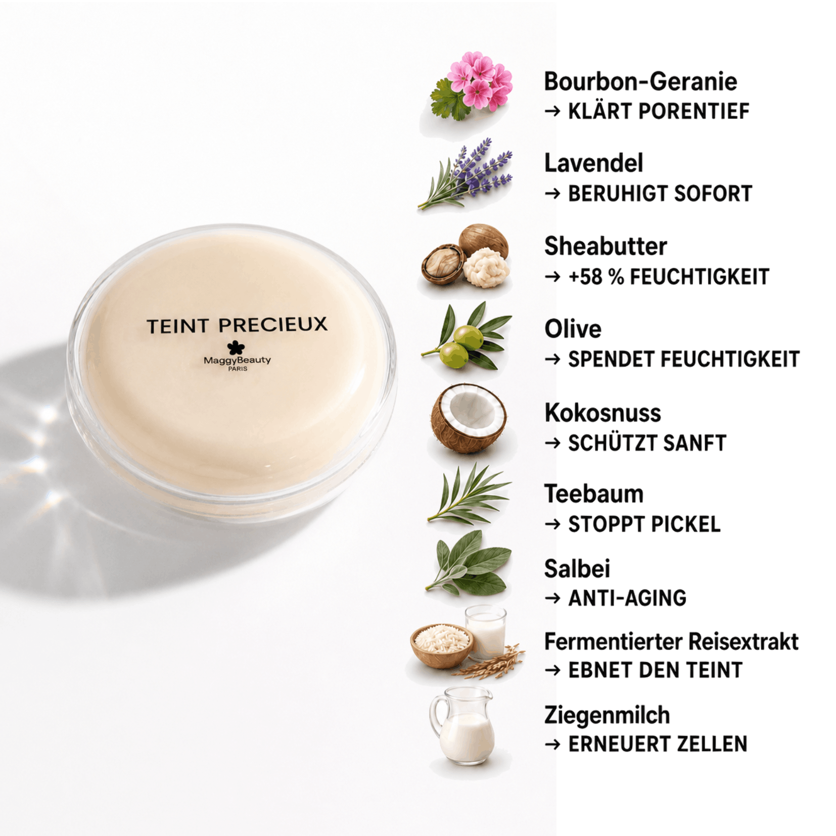 Teint Précieux — Natürliche Wunderseife