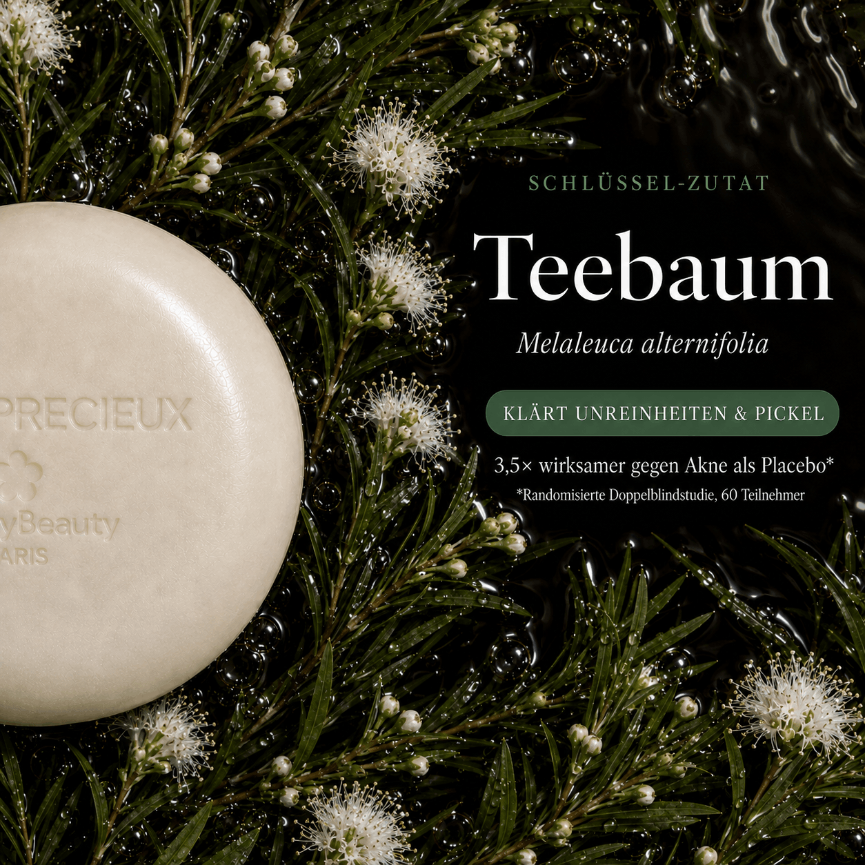 Teint Précieux — Die minimalistische Seife, die fünf Skincare-Produkte ersetzt. Skinimalistisch.